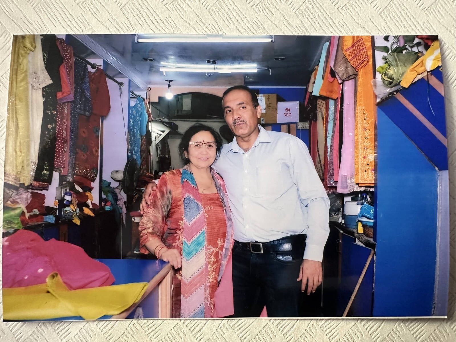 Lalita inside the original shop, mid-2010s.